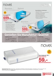 Aktueller Möbelzentrum Pforzheim Prospekt mit Nackenkissen, "MATRATZEN FÜR GUTEN SCHLAF!", Seite 9