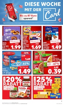 Nutella im aktuellen Kaufland Prospekt (Regensburg) Nutella im Kaufland Prospekt "Aktuelle Angebote" mit 53 Seiten (Regensburg)