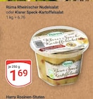 Rheinischer Nudelsalat Angebote von Rüma bei GLOBUS Bochum für 1,69 €