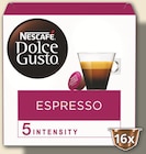 Capsules de Café Espresso - NESCAFÉ DOLCE GUSTO en promo chez Netto Périgueux à 1,69 €