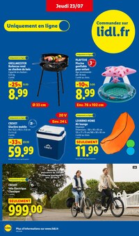 Catalogue Lidl, 23/07/2026 - 29/07/2026, L'ÉTÉ IMBATTABLE, 64 pages Prospectus Lidl en cours, "L'ÉTÉ IMBATTABLE", 64 pages