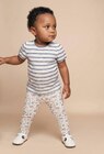 Lot de 2 leggings un uni et un imprimé en coton BIO GOTS en promo chez Monoprix Margaret Lot de 2 leggings un uni et un imprimé en coton BIO GOTS dans le catalogue Monoprix Margaret
