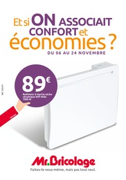 Prospectus Mr. Bricolage à Pont-de-Larn: "Et si on associait confort et économies ?", 27} pages, 06/11/2024 - 24/11/2024