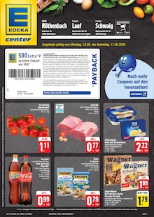 E center Prospekt Wir lieben Lebensmittel! mit 28 Seiten