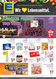 Supermarkt Prospekt von EDEKA in Rauhenebrach Aktueller EDEKA Supermarkt Prospekt für Rauhenebrach: Wir lieben Lebensmittel! mit 4} Seiten, 12.10.2026 - 17.10.2026