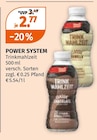 Trinkmahlzeit im Müller Prospekt Trinkmahlzeit von POWER SYSTEM im aktuellen Müller Prospekt für 2,77 €