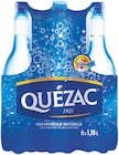 Eau minérale gazeuse - QUÉZAC en promo chez Colruyt Besançon à 2,06 €