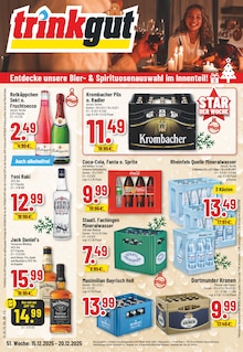 Coca Cola im aktuellen Trinkgut Prospekt (Nordhorn) Coca Cola im Trinkgut Prospekt "Aktuelle Angebote" mit 26 Seiten (Nordhorn)