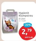 Klumpstreu von Hygienit für 2,79 € bei budni im Angebot Klumpstreu von Hygienit im aktuellen budni Prospekt