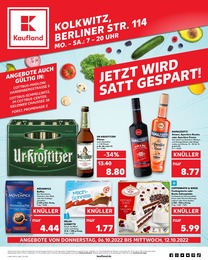 Kaufland Prospekt für Cottbus mit 59 Seiten Kaufland Prospekt für Cottbus: "Aktuelle Angebote", 59 Seiten, 06.10.2022 - 12.10.2022