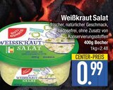 Weißkraut Salat im aktuellen EDEKA Prospekt für 0,99 €