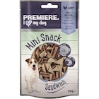 PREMIERE Mini Sandwich poulet et poisson 70 g - PREMIERE en promo chez Maxi Zoo PREMIERE Mini Sandwich poulet et poisson 70 g - PREMIERE dans le catalogue Maxi Zoo