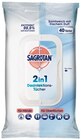 2 in 1 Desinfektionstücher oder Hygiene- Textilerfrischer von SAGROTAN für 2,99 € bei Penny-Markt im Angebot 2 in 1 Desinfektionstücher oder Hygiene- Textilerfrischer von SAGROTAN im aktuellen Penny-Markt Prospekt