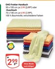 GLOBUS Zell - Frottier-Handtuch Angebot im Prospekt Frottier-Handtuch bei GLOBUS im Zell Prospekt für 2,99 €