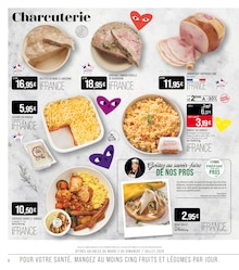 Promo Lasagnes dans le catalogue Supermarchés Match du moment à la page 6