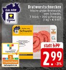 Bratwurstschnecken im Angebot bei E center in Bonn Bratwurstschnecken Angebote von EDEKA bei E center Bonn für 2,99 €