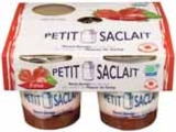 Yaourt brassé sur lit de confiture de fraise petit saclait en promo chez Intermarché Châtillon à 2,79 €