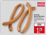 Knackige Wiener Würstchen Angebote bei Marktkauf Ravensburg für 1,29 €
