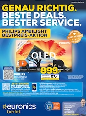 Aktueller EURONICS Elektromarkt Prospekt in Werdohl und Umgebung, "GENAU RICHTIG. BESTE DEALS. BESTER SERVICE." mit 12 Seiten, 13.03.2025 - 21.03.2025