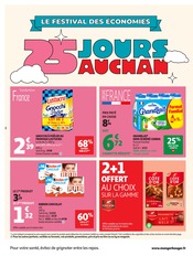 Promos Chocolat dans le catalogue "25 JOURS AUCHAN" de Auchan Hypermarché Chocolat en promo dans le catalogue Auchan Hypermarché à la page 4