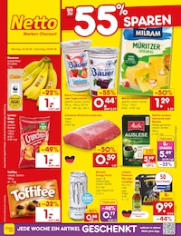Netto Marken-Discount Prospekt "Aktuelle Angebote" für Ebermannstadt, 68 Seiten, 24.08.2026 - 29.08.2026 Netto Marken-Discount Prospekt "Aktuelle Angebote" für Ebermannstadt, 68 Seiten, 24.08.2026 - 29.08.2026
