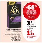 Super U Bihorel - Promo Café Espresso Promo Café Espresso à 1,05 € dans le catalogue Super U à Bihorel