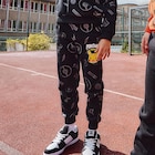 Pantalon de jogging droit Pokémon noir garçon - La Halle à Mâcon Pantalon de jogging droit Pokémon noir garçon en promo chez La Halle Mâcon à 17,99 €