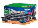 TN-243CMYK Toner Multipack 4-Farben (Cyan, Magenta, Gelb, Schwarz) von BROTHER im aktuellen MediaMarkt Saturn Prospekt für 214,99 €