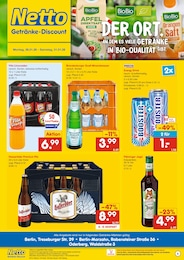 Bier Angebot & Preis im aktuellen Netto Marken-Discount Prospekt Bier Angebot im aktuellen Netto Marken-Discount Prospekt auf Seite 1