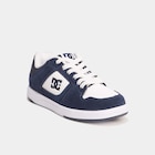 Baskets cuir à lacets bleu garçon dans le catalogue La Halle