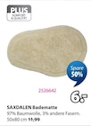 Badematte Saxdalen bei JYSK im Bremervörde Prospekt für 6,00 €