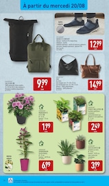 Sac Bandoulière Angebote im Prospekt "PROPRETÉ ILLIMITÉE JUSQU'À -68% SUR LE 2ème" von Aldi auf Seite 34