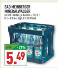 Mineralwasser Angebote von Bad Meinberger bei Marktkauf Haltern am See für 5,49 €