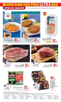 Promotion Poisson dans le prospectus U Express, valable du 10/03/2026 au 22/03/2026 Promo Poisson dans le catalogue U Express du moment à la page 4
