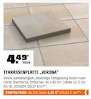Aktuelle Terrassenplatten Angebote bei OBI in Paderborn Aktuelles Terrassenplatte „Verona“ Angebot bei OBI in Paderborn ab 4,29 €