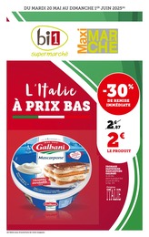 Catalogue Supermarchés de Bi1 à Blâmont Prospectus Bi1 à Blâmont, "L’Italie À PRIX BAS", 14 pages, 20/05/2025 - 01/06/2025