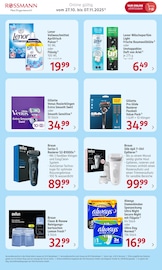 Rasierer im Rossmann Prospekt in Velbert Aktueller Rossmann Prospekt mit Rasierer, "Online exklusive Angebote", Seite 3