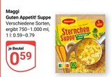 Guten Appetit! Suppe im Angebot bei GLOBUS in Halle Guten Appetit! Suppe Angebote von Maggi bei GLOBUS Halle für 0,59 €