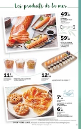 Offre Sushi dans le catalogue Super U du moment à la page 11