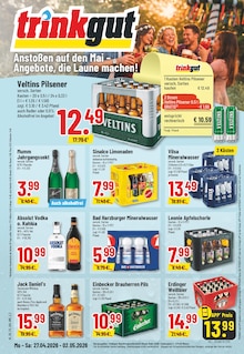 Jack Daniels im Trinkgut Prospekt "Aktuelle Angebote" mit 10 Seiten (Hameln)