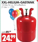 Wreesmann - XXL-HELIUM-GASTANK Angebot im Prospekt XXL-HELIUM-GASTANK bei Wreesmann im Prospekt "" für 24,99 €
