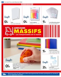 Offre Papeterie dans le catalogue Carrefour du moment à la page 3