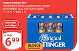 Original Oettinger Bier Angebote von Oettinger bei GLOBUS Koblenz für 6,99 €