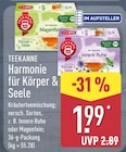 Harmonie für Körper & Seele Innere Ruhe Angebote von Teekanne bei ALDI Nord Berlin für 1,99 €