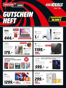 Fernseher im aktuellen MediaMarkt Saturn Prospekt (Karlsruhe) Fernseher im MediaMarkt Saturn Prospekt "GUTSCHEINHEFT" mit 16 Seiten (Karlsruhe)