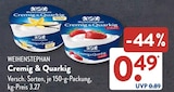 Cremig & Quarkig von Weihenstephan im aktuellen ALDI SÜD Prospekt für 0,49 €