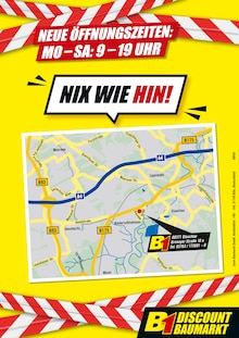 B1 Discount Baumarkt Prospekt der KW 48 "WIR SCHLIESSEN! TOTALER RÄUMUNGSVERKAUF!" Aktueller B1 Discount Baumarkt Prospekt "WIR SCHLIESSEN! TOTALER RÄUMUNGSVERKAUF!" Seite 2 von 2 Seiten