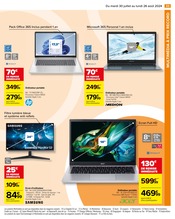 Samsung Angebote im Prospekt "La rentrée de tous les records" von Carrefour auf Seite 35