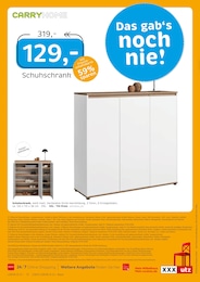 Schuhschrank im XXXLutz Möbelhäuser Prospekt Schuhschrank im XXXLutz Möbelhäuser Prospekt "junges wohnen." auf Seite 12