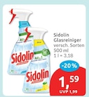Glasreiniger von Sidolin im aktuellen budni Prospekt